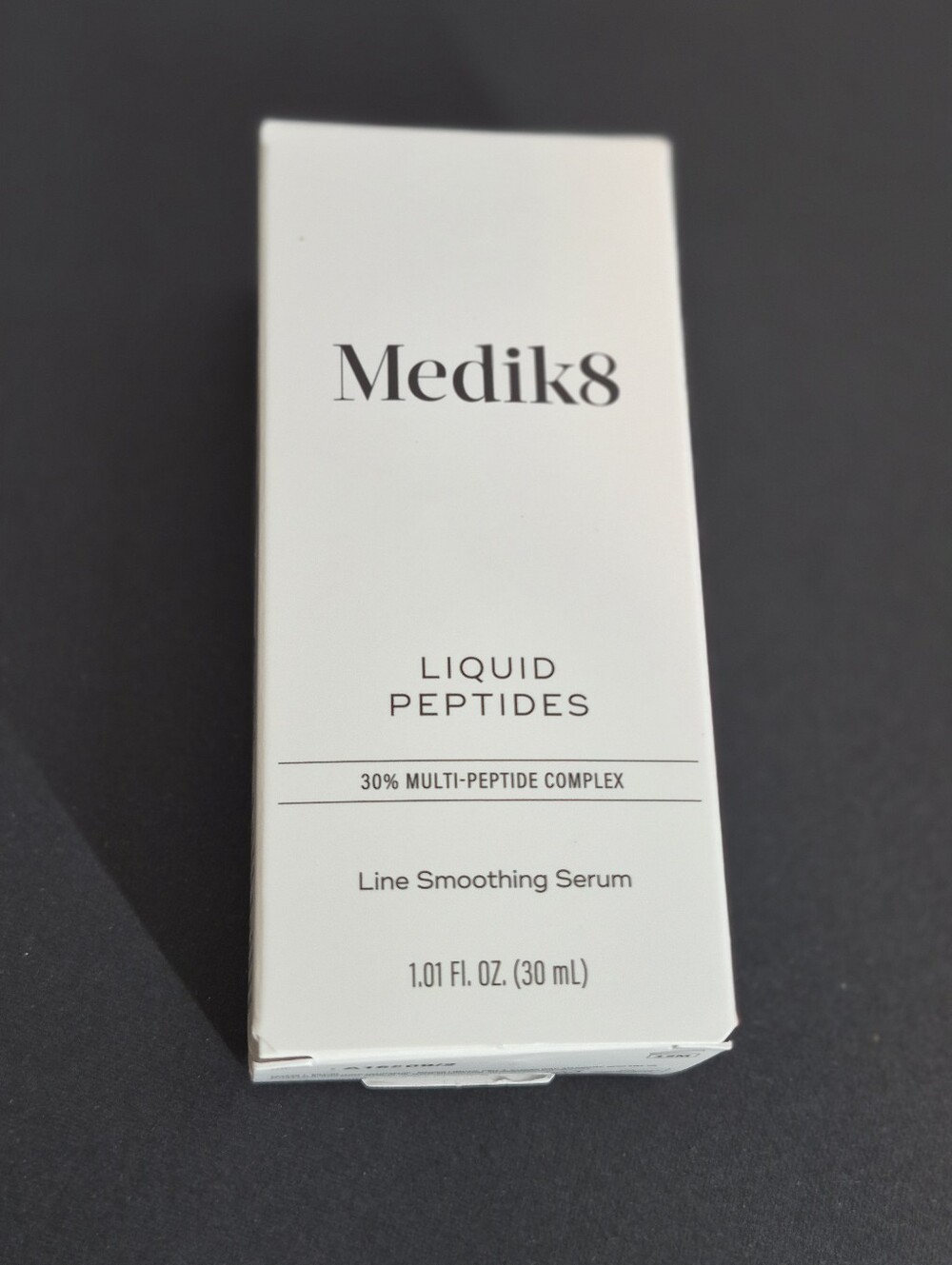 Medik8 Liquid Peptides Line Smoothing Serum w/30% Multi-peptide Complex 30ml NIB